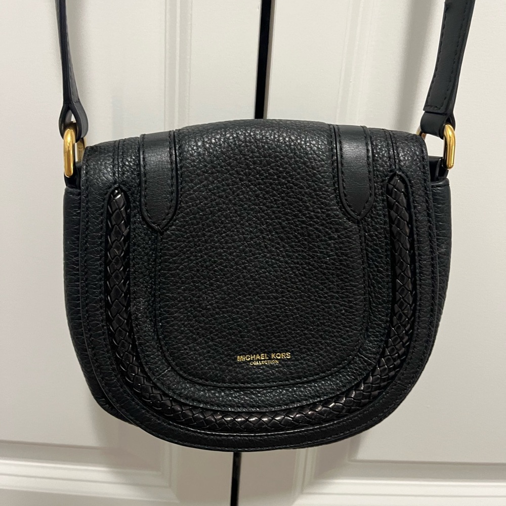 Michael Kors Collection Crossbody Bag Black